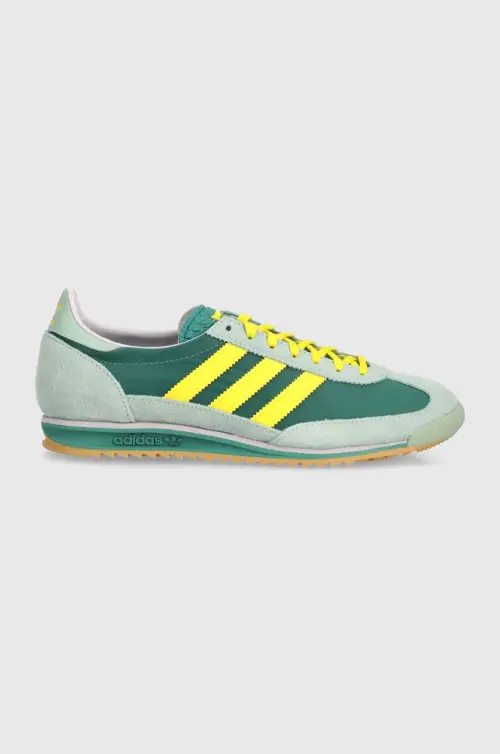 adidas Originals SL72 OG кроссовки цвет зелёный JH7391