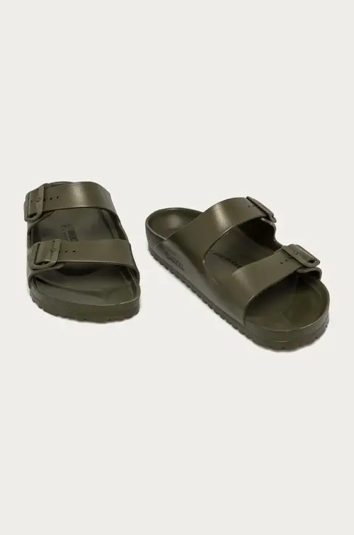 Шлепанцы Birkenstock Arizona Eva мужские цвет зелёный 1019094