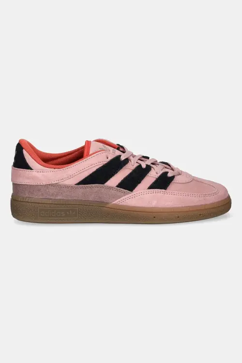 Замшевые кроссовки adidas Originals Handball Spezial ST W женские цвет розовый JI2605