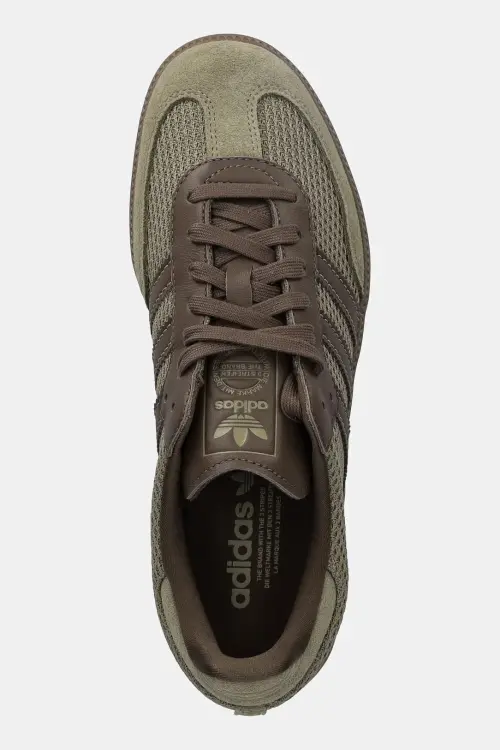 Кроссовки adidas Originals Samba OG цвет зелёный