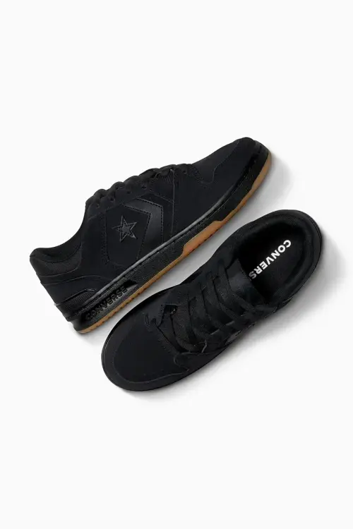 Кожаные кроссовки Converse CL98 цвет чёрный