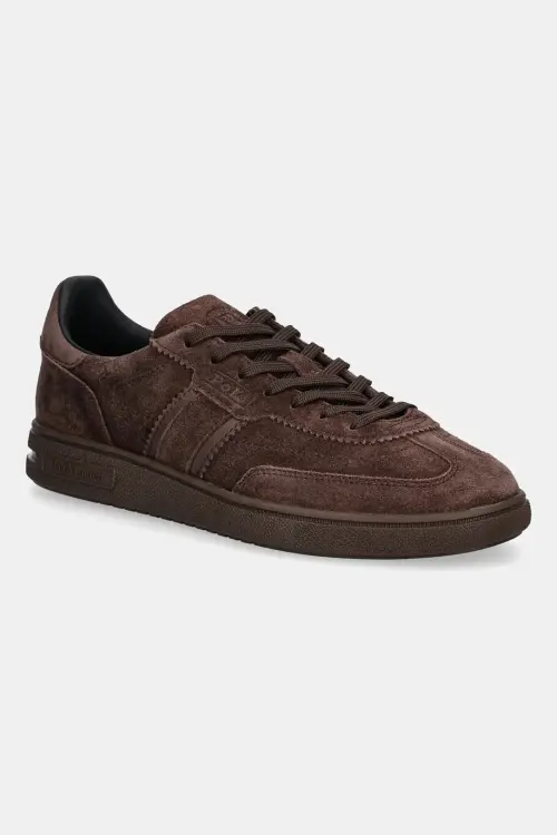 Замшевые кроссовки Polo Ralph Lauren Bedford цвет коричневый 804975536003