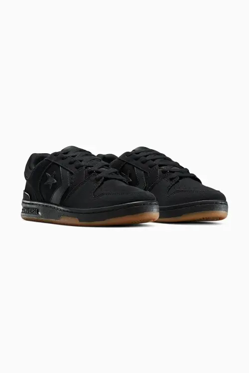 Кожаные кроссовки Converse CL98 цвет чёрный