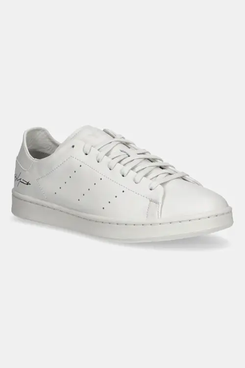 Кожаные кроссовки Y-3 Stan Smith цвет бежевый