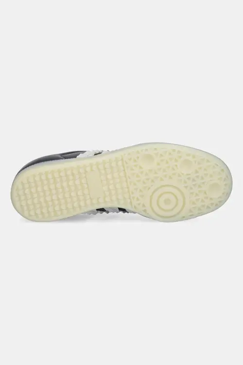 Кожаные кроссовки adidas Originals Samba OG W цвет чёрный