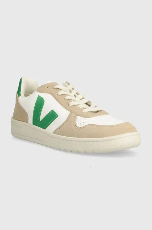 Кожаные кроссовки Veja V-10 цвет белый VX0503146A