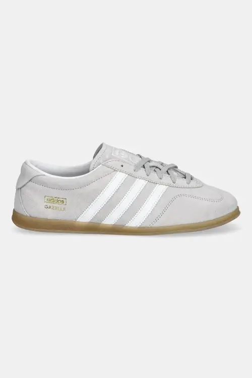 Замшевые кроссовки adidas Originals Gazelle LO Pro W цвет серый