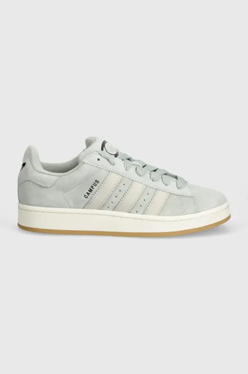Кроссовки из нубука adidas Originals Campus 00s цвет серебрянный ID8269