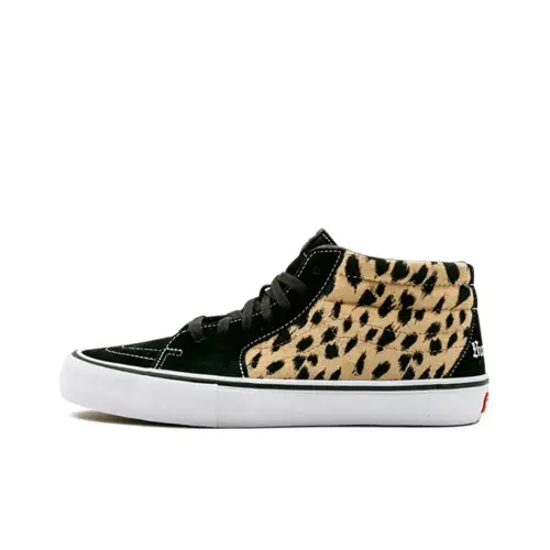 Supreme x Vans SK8 Velvet Leopard      