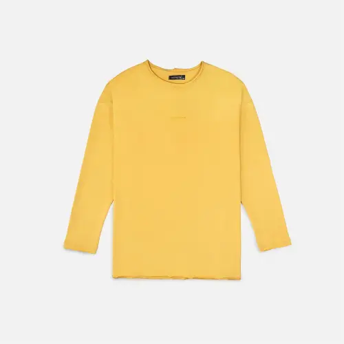 Лонгслив Tassha Yu Logo Longsleeve Mustard 