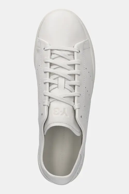 Кожаные кроссовки Y-3 Stan Smith цвет бежевый