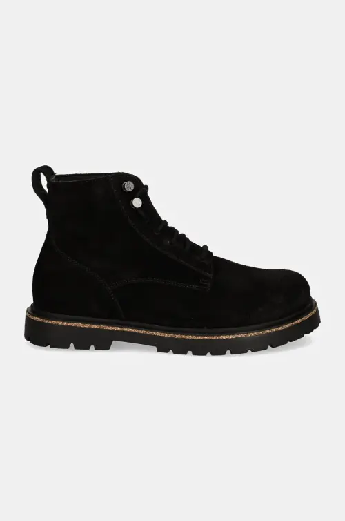 Высокие ботинки Birkenstock Highwood Lace Mid мужские цвет чёрный 1028911