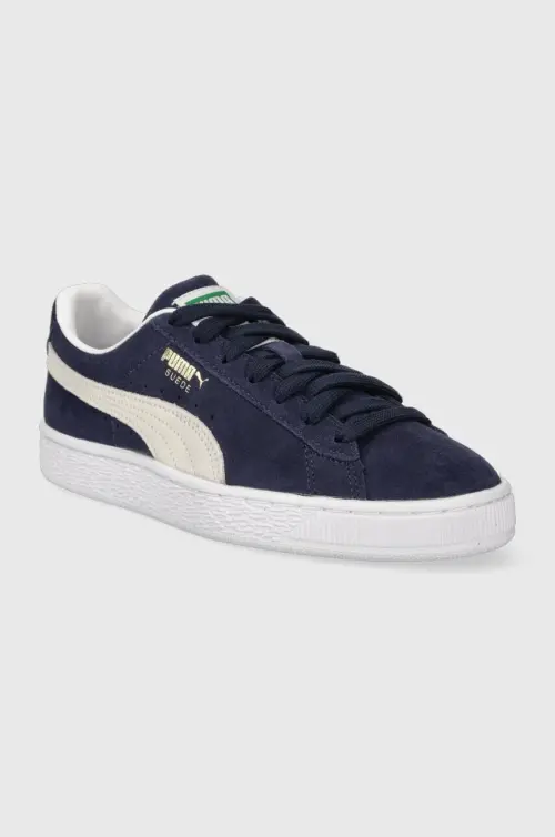 Замшевые кроссовки Puma цвет синий