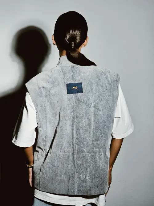 Жилет Tassha Yu Waisted Vest Autumn Sky