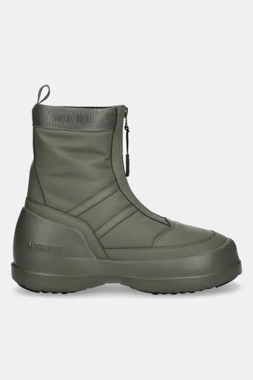 Зимние сапоги Moon Boot MB LUNA ZIP BOOT цвет зелёный 80D2480010 M006