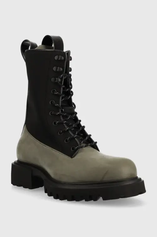 Ботинки Rains 22610 Show Combat Boot Neopren мужские цвет чёрный 22610.65-65.Evergre