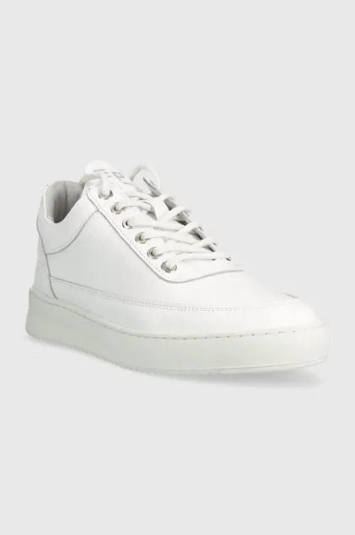 Кожаные кроссовки Filling Pieces цвет белый 25127541855-cream