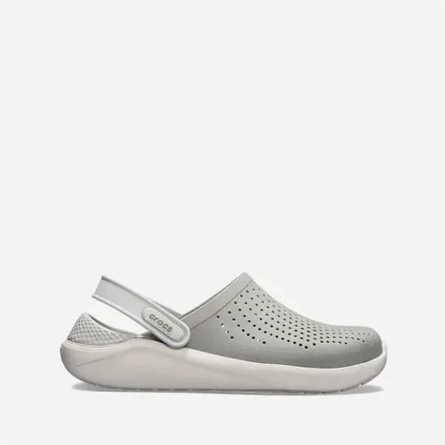 Шлепанцы Женские Crocs LiteRide Clog 204592 SMOKE/PEARL WHITE