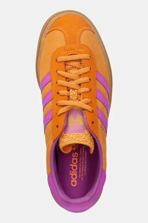 Кроссовки adidas Originals Gazelle Bold W цвет оранжевый