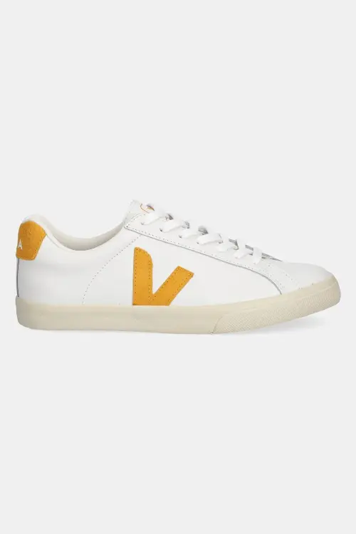 Кожаные кроссовки Veja Esplar Logo женские цвет белый EO0203711A