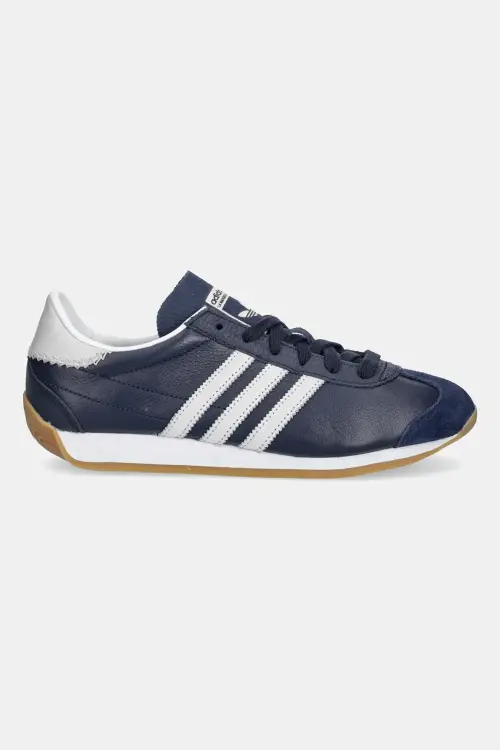 Кожаные кроссовки adidas Originals Country OG W женская цвет синий JQ5051
