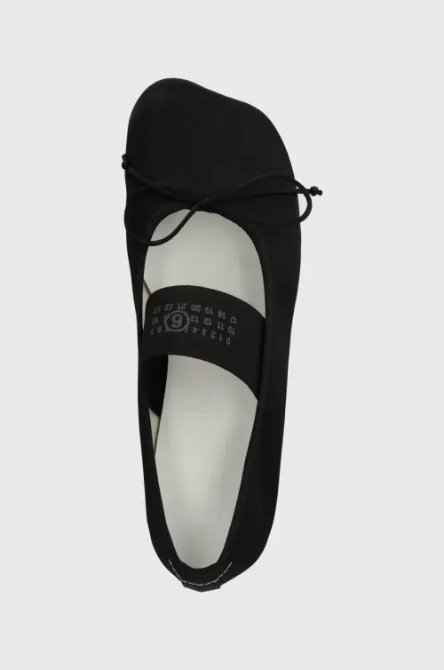 Балетки MM6 Maison Margiela Anatomic Ballerinas цвет чёрный