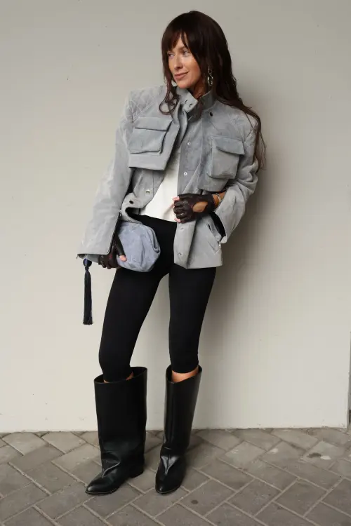 Жакет Tassha Yu Shortcut Jacket Autumn Sky