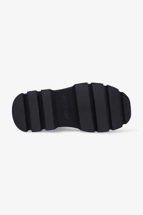 Кожаные сапоги MISBHV The 2000 Chelsea женские цвет чёрный на плоском ходу 122BW106-BLACK