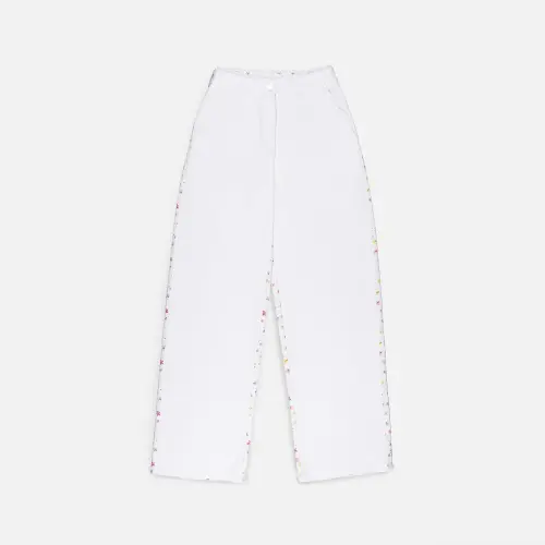 Джинсы Tassha Yu Bloom Jeans Milk White 