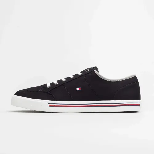 Tommy Hilfiger Core Corporate Textile Sneaker Black