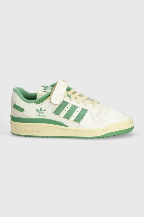 Кожаные кроссовки adidas Originals Forum 84 Low цвет бежевый IG3773