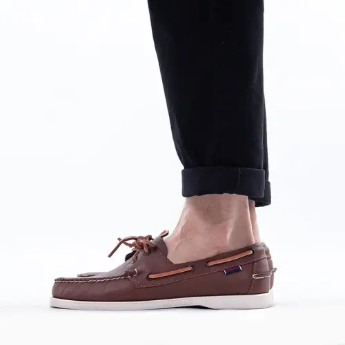 Mokasyny męskie Sebago Docksides Portland 7000H00 BROWN