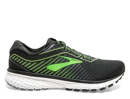 Brooks Ghost 12 M Черно-Зеленый