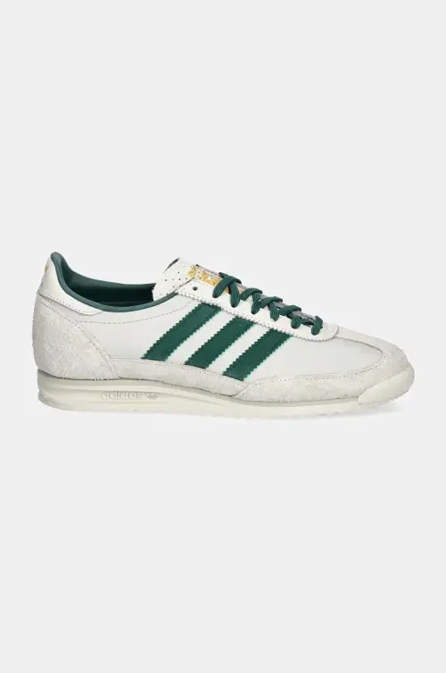 Кожаные кроссовки adidas Originals Sl 72 OG W цвет серый IF1940