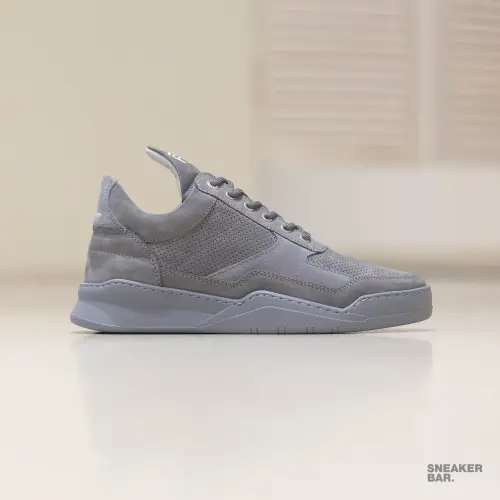 Кроссовки Filling Pieces Low Top Ghost Panel All Grey 