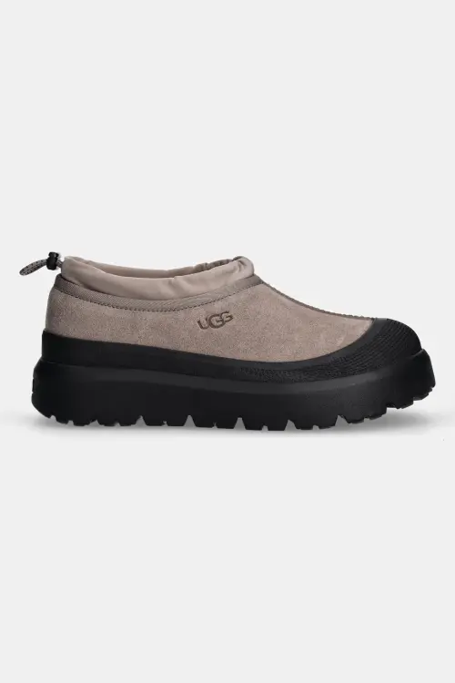 Зимние сапоги UGG Tasman Weather Hybrid цвет коричневый 1144096-SMKPL