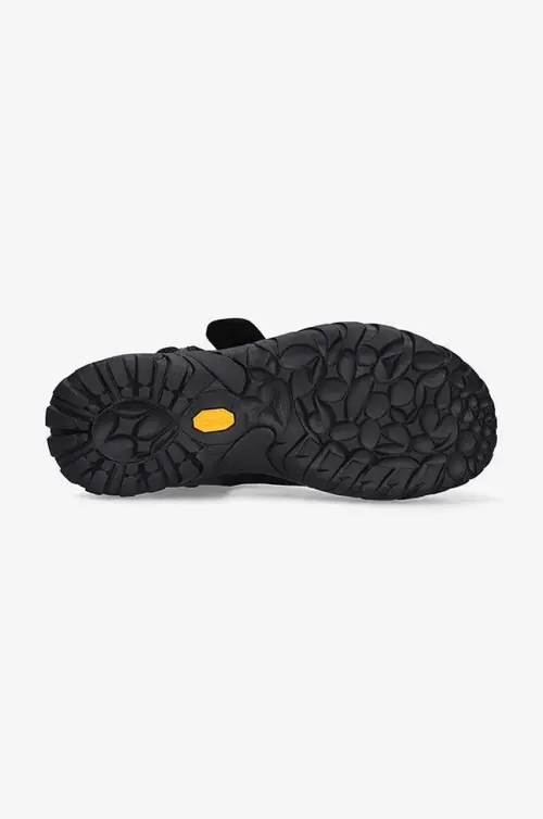 Сандалии MCQ Striae цвет чёрный 682031R28051000-BLACK