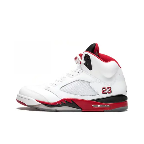 Jordan Air Jordan 5 Retro Fire Red Black Tongue (2013) 