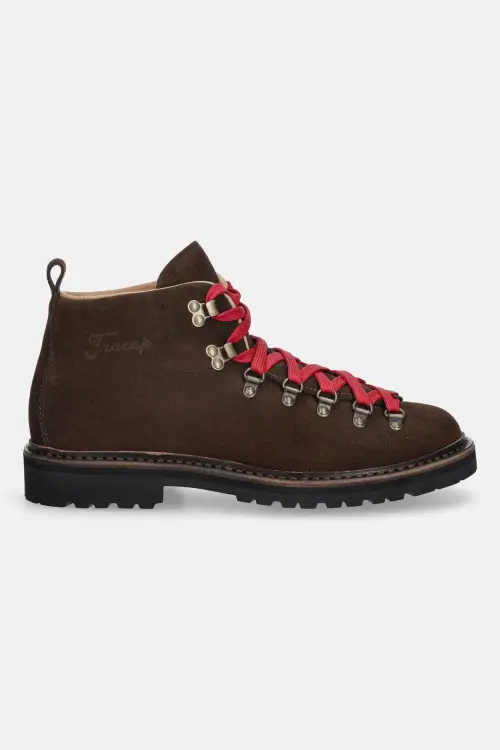 Замшевые кроссовки Fracap Magnifico M120 Roc цвет коричневый MAGNIFICO.M120.ROC