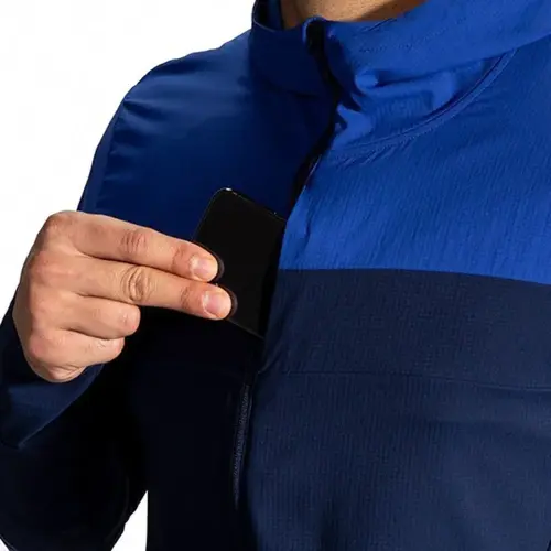 Brooks Canopy Jacket M Сине-Granatowa