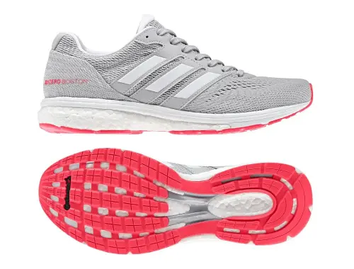 adidas Adizero Boston 7 W Бело-Серые