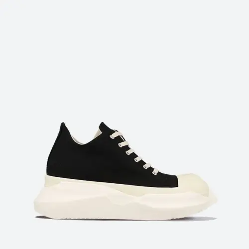 Кроссовки Rick Owens DRKSHDW Abstract Low Sneaks DU21S2842 TNAP BLACK/MILK/MILK