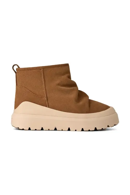 Замшевые сапоги UGG Heritage Utility Mini цвет коричневый 1173811.CWTC