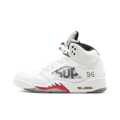 Supreme x Jordan Air Jordan 5 Retro White 