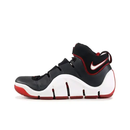 Nike Lebron 4 Black White Red 4      