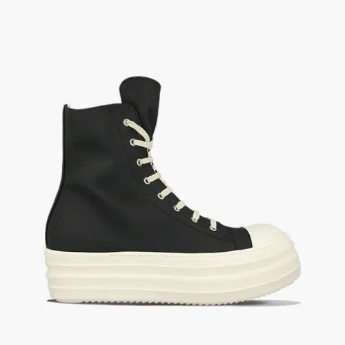 Rick Owens DRKSHDW Double Bumper Sneaks DU20F1820 RUHP BLACK/WHITE