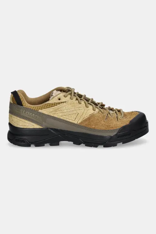Замшевые кроссовки Salomon X-Alp Suede цвет коричневый L47876300