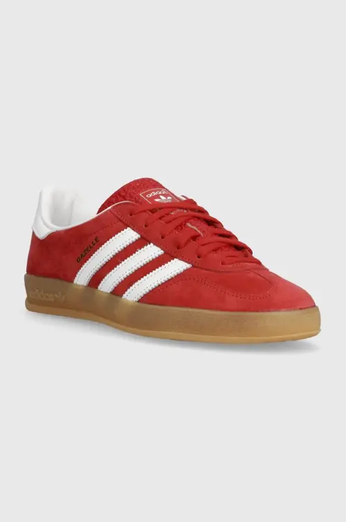 Замшевые кроссовки adidas Originals Gazelle Indor цвет оранжевый H06261