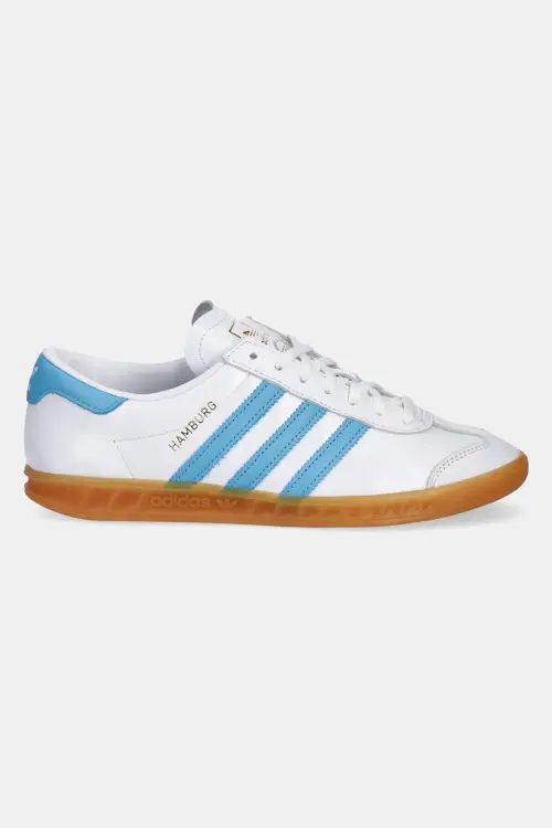Кожаные кроссовки adidas Originals Hamburg W женские JI2625