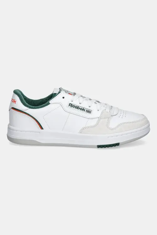 Кожаные кроссовки Reebok Phase Court цвет белый 100201247